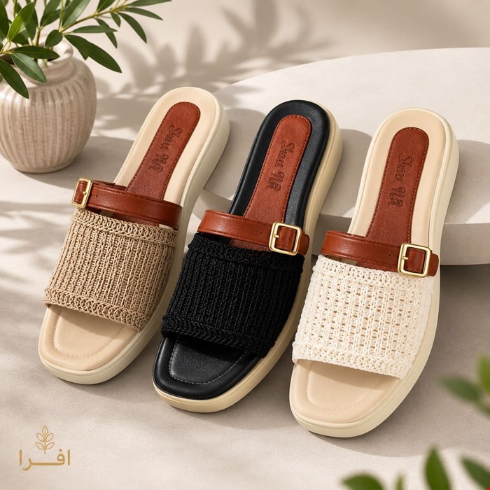 صندل لژ دار گیپوری زنانه